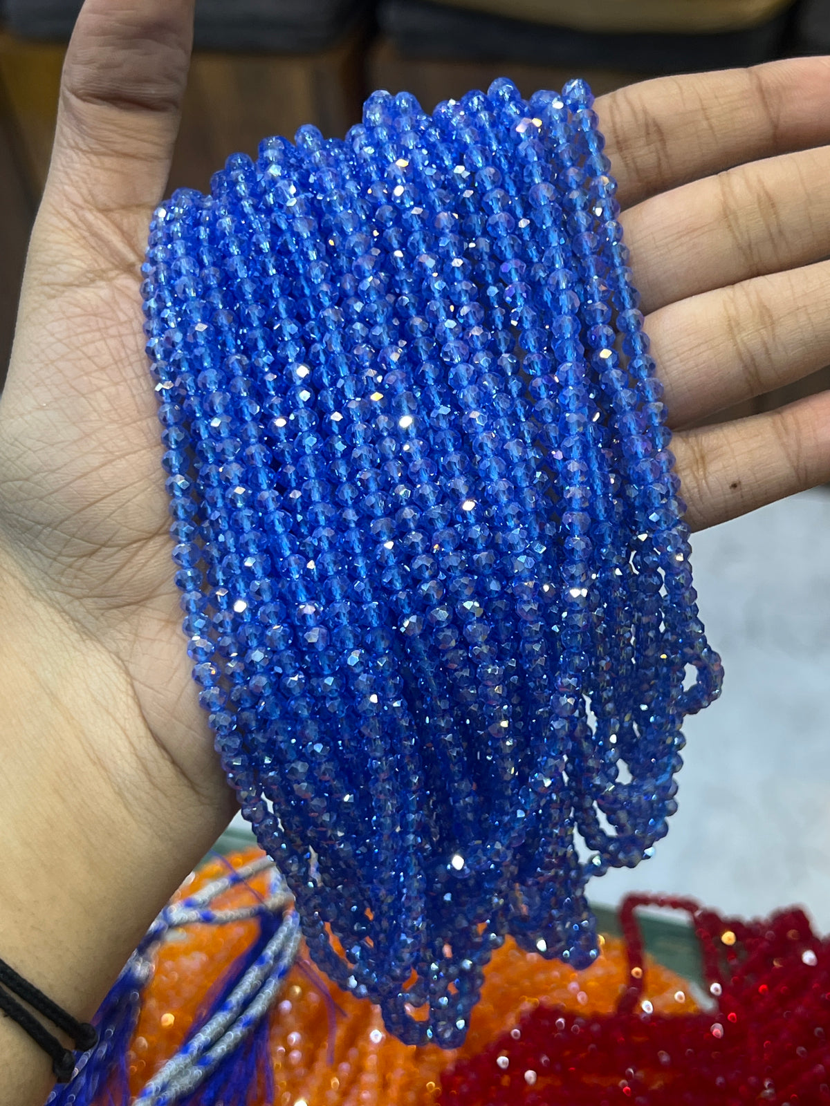 Crystal Sapphire Blue color