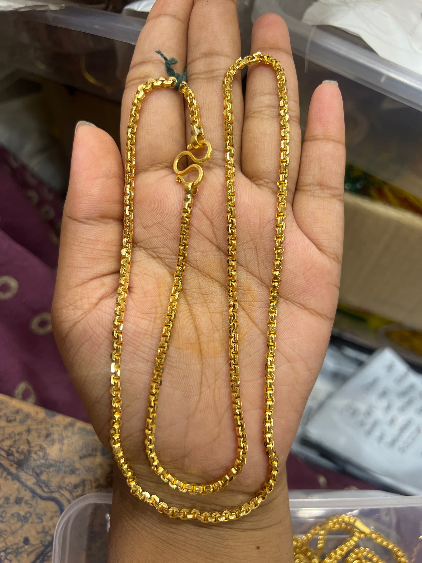 Panchaloham tali chain