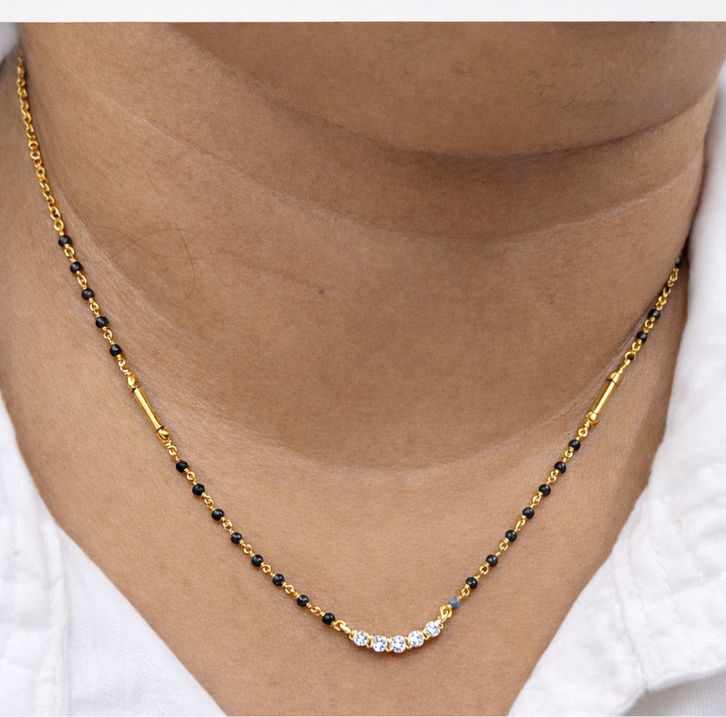 Black diamonds, black beads 16inch