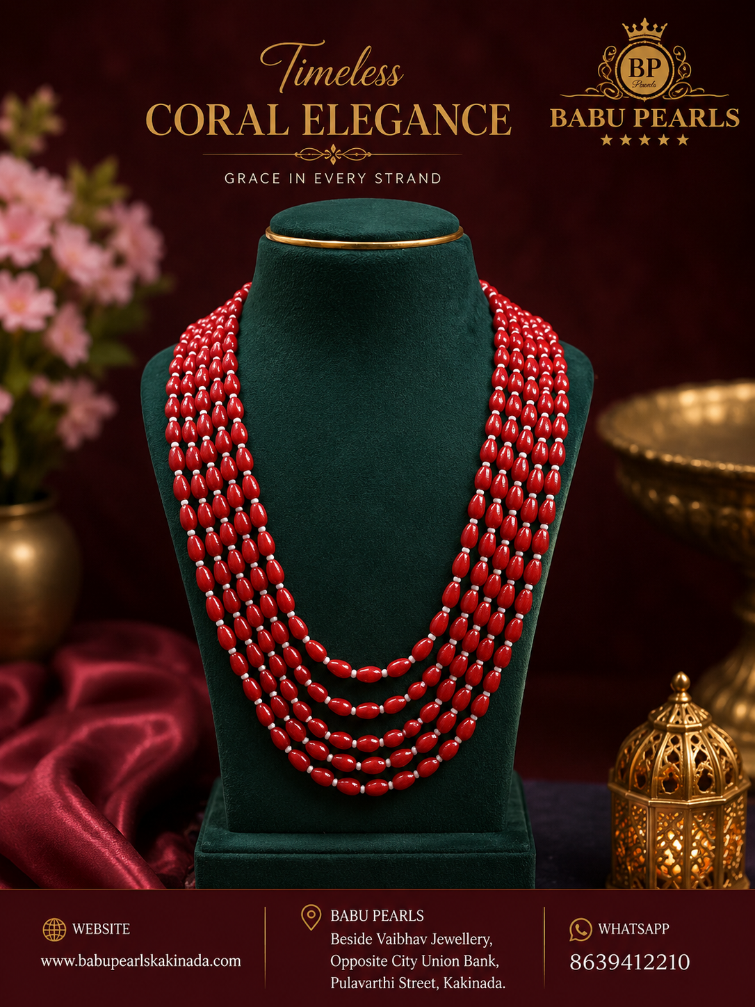 * Crimson Coral Royal Collection ❤️