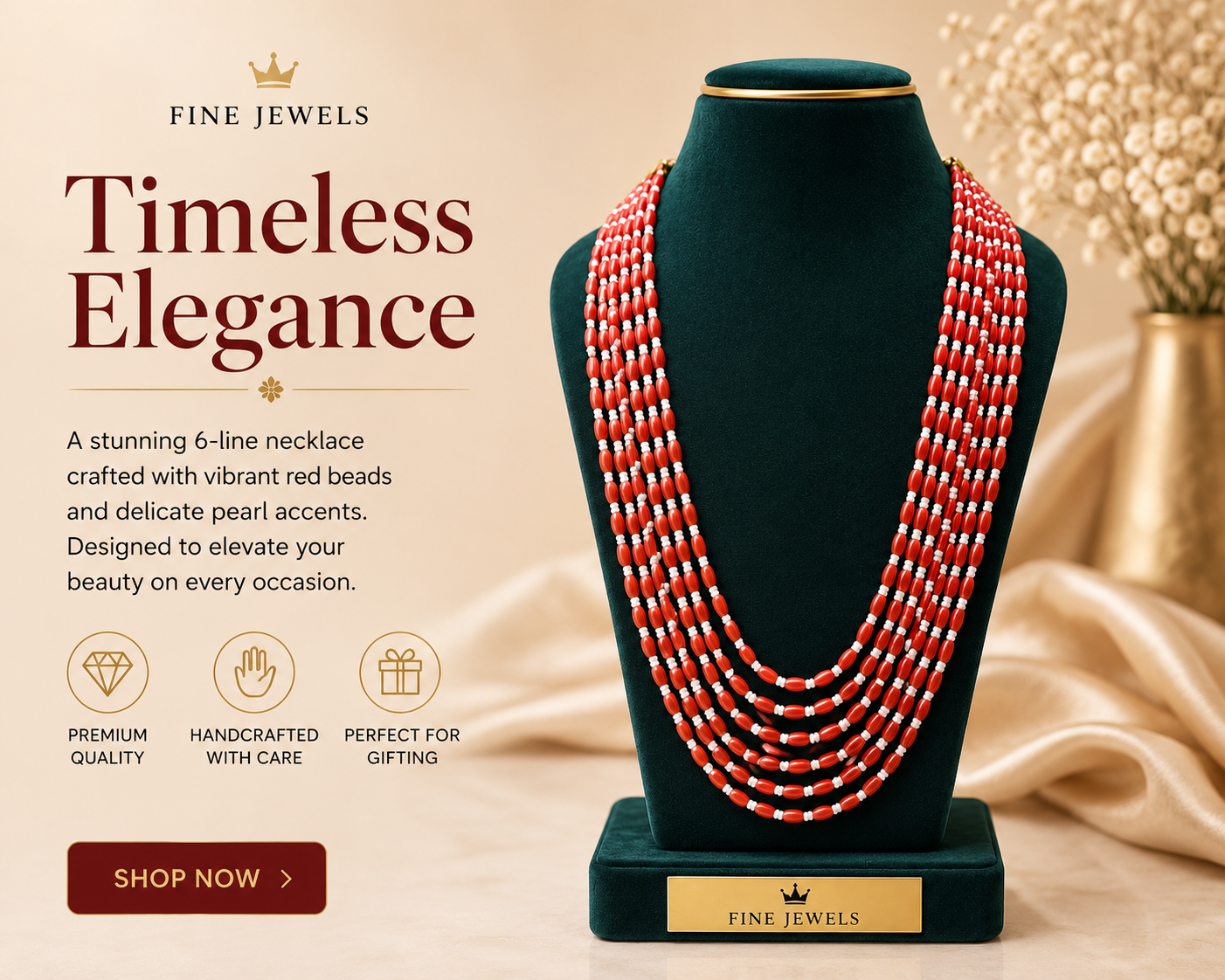 * Royal Layers of Elegance coral