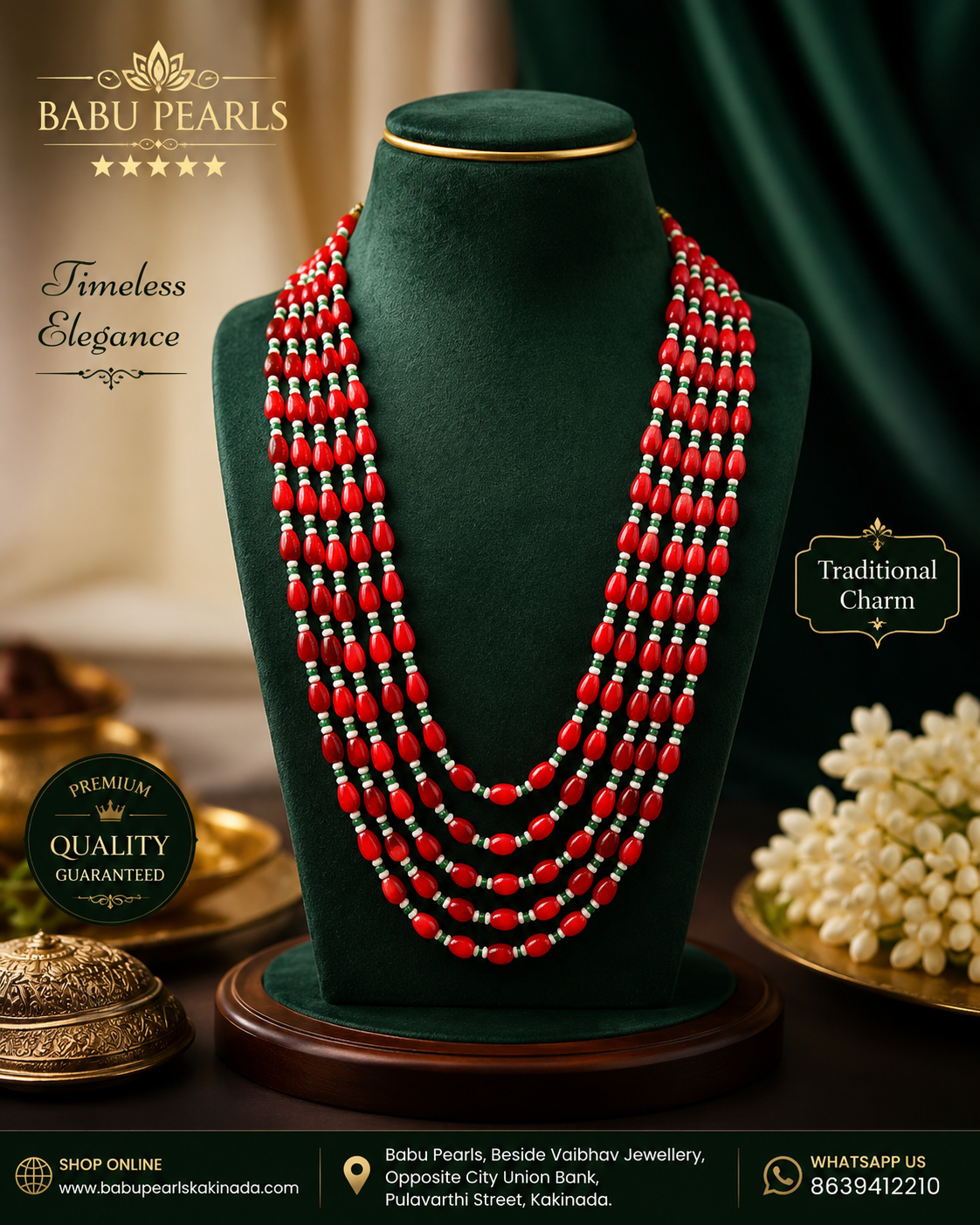 Royal Red Beads Collection π€©π«