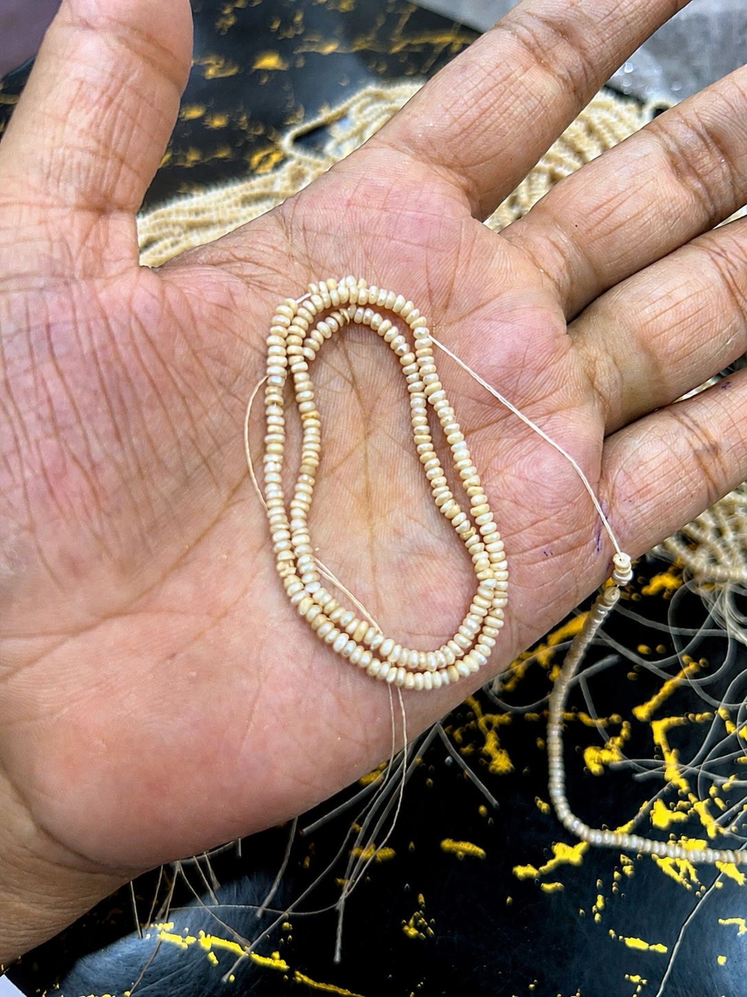 Premium Basara Tone Antique pearls – Offer Price single line ₹ 499 Only!