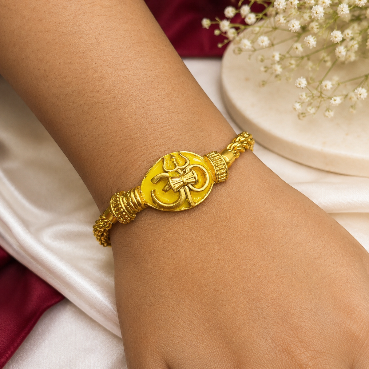 🤩Premium thrishul men’s bracelet 🧿🤗🥰
