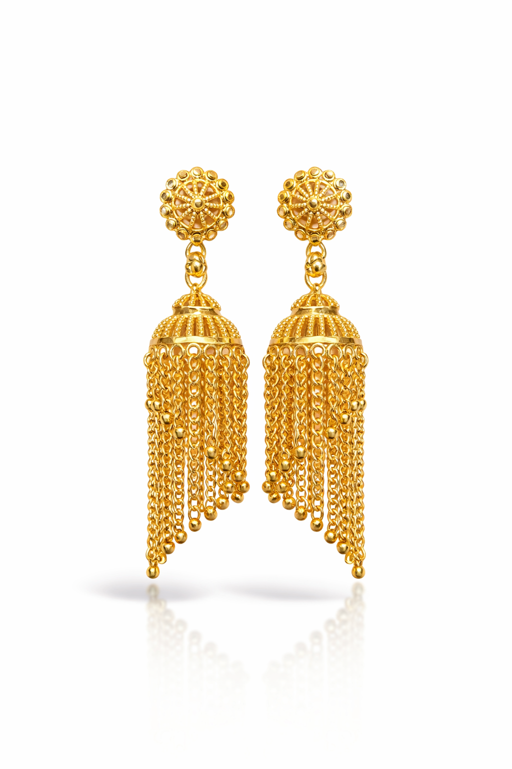 Beautiful spiral earrings