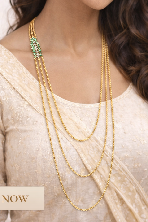 Chandraharam chain 22 inches