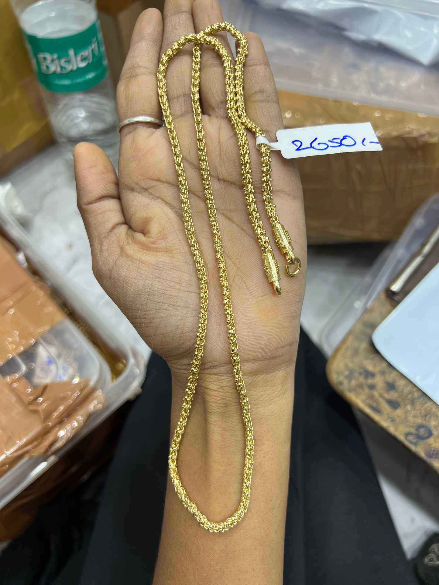Panchaloham chain length 24 inches