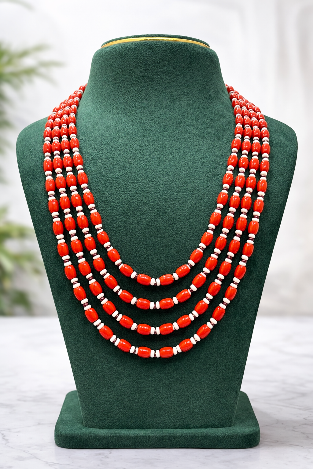 Pure Taiwan coral’s customizing piece 5 lines