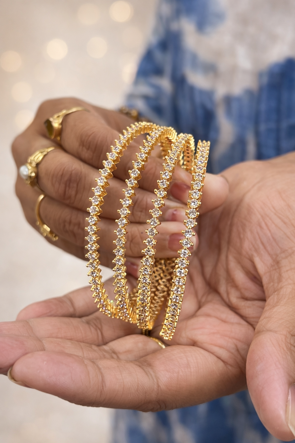 Statement ravala bangles
