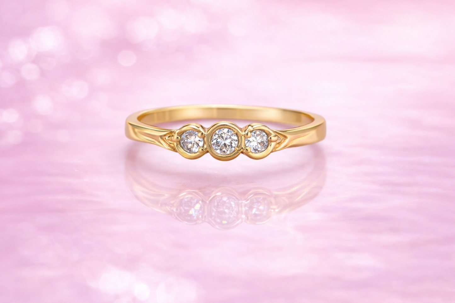 Panchloham 3Stone Ring