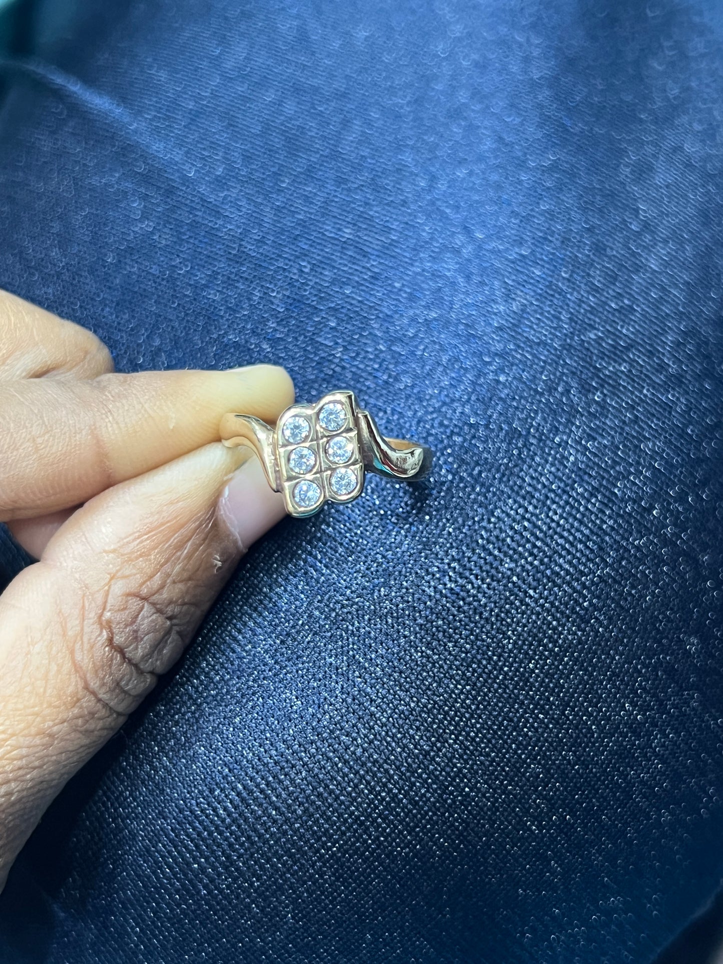 Panchloham stone ring