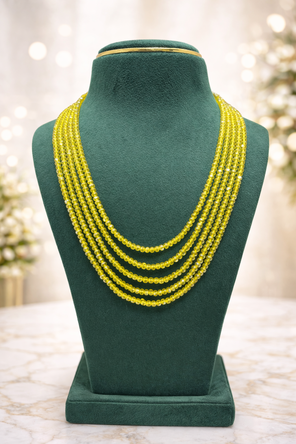 Crystal yellow color