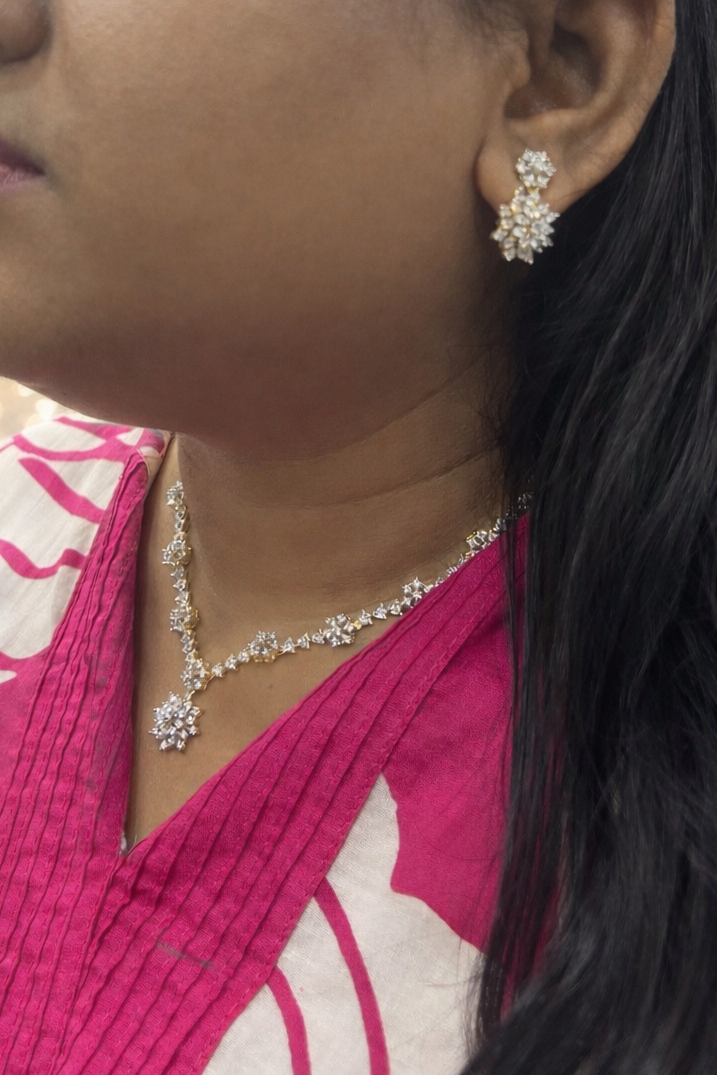 Royal Blossom Diamond Set
