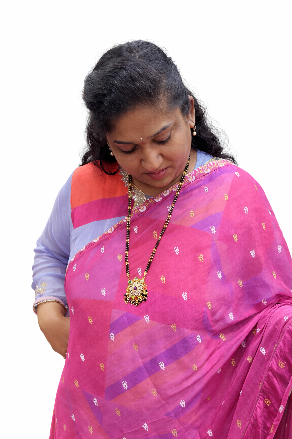 Traditional Navaratna Gold Mangalsutra