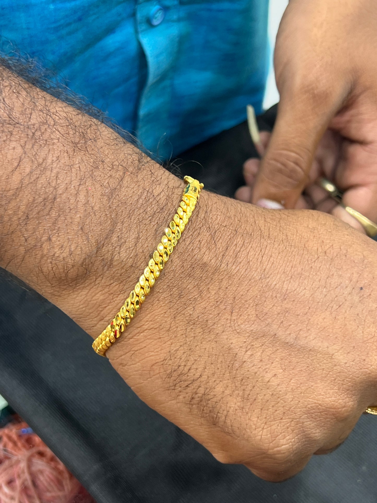Premium Men’s Gold Chain Bracelet