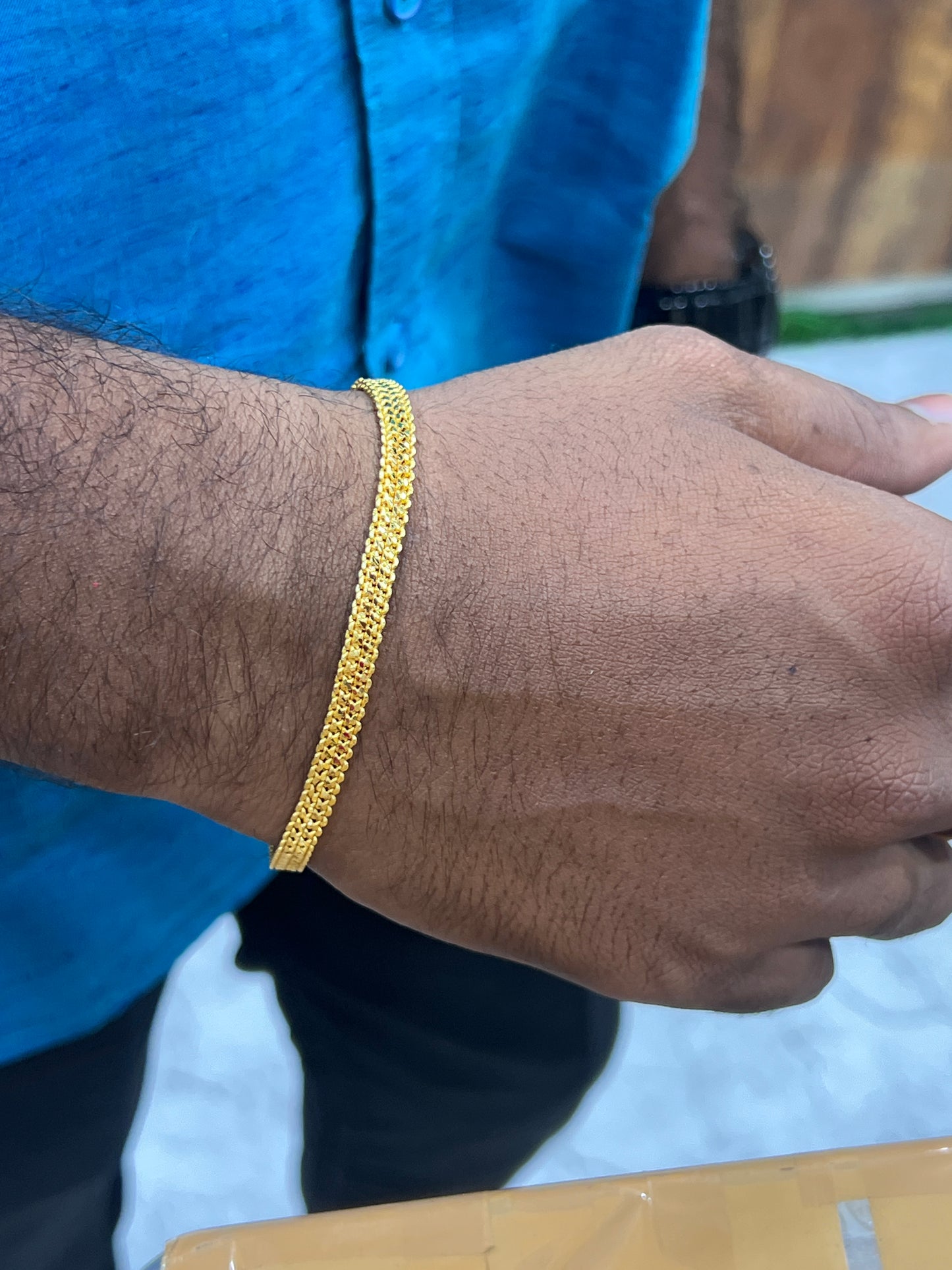Premium Men’s Gold Chain Bracelet