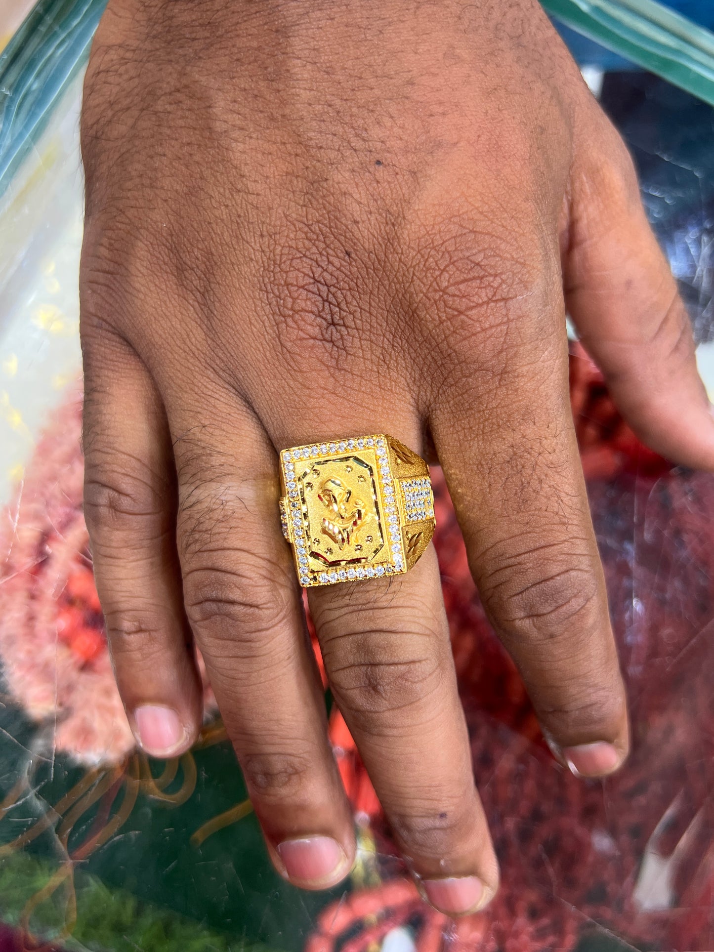 Elite Square Diamond Ring