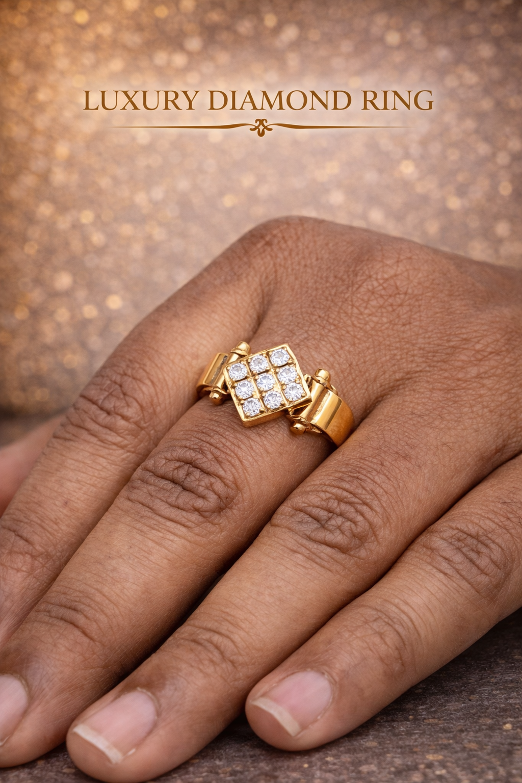 Panchloham 9 stone rings