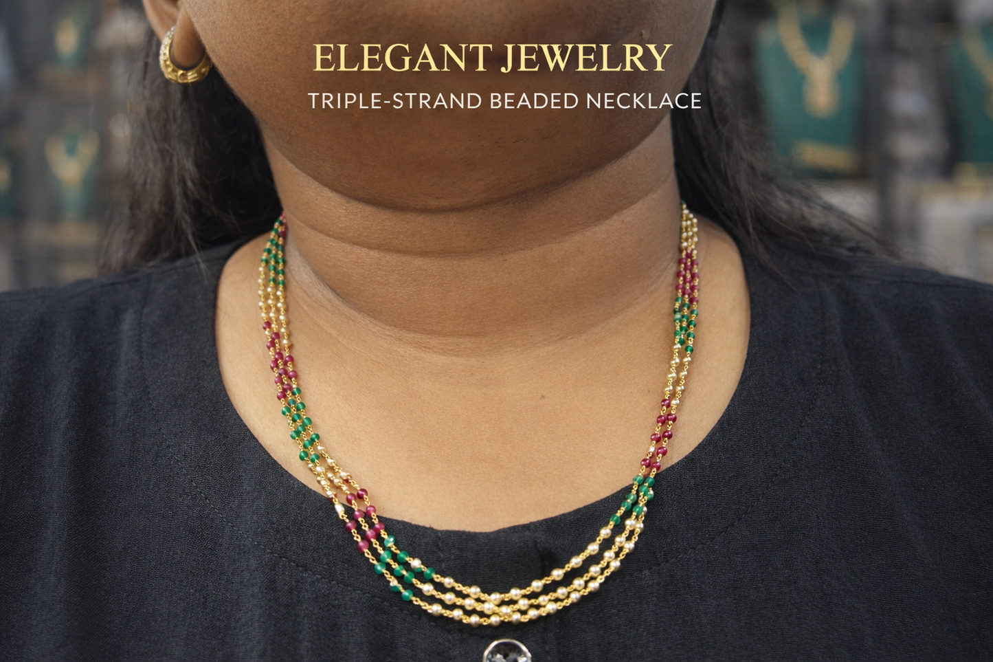 Babupearls signature multi mala