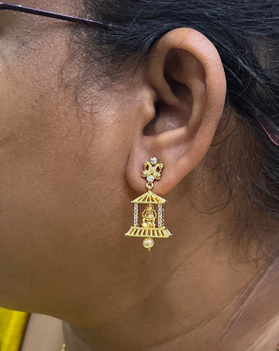 Lakshmi devi earrings
