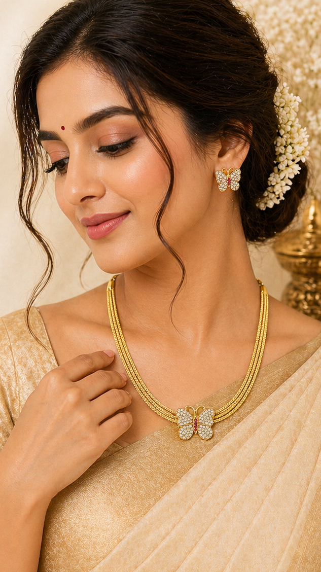 Classic Temple Patti Necklace