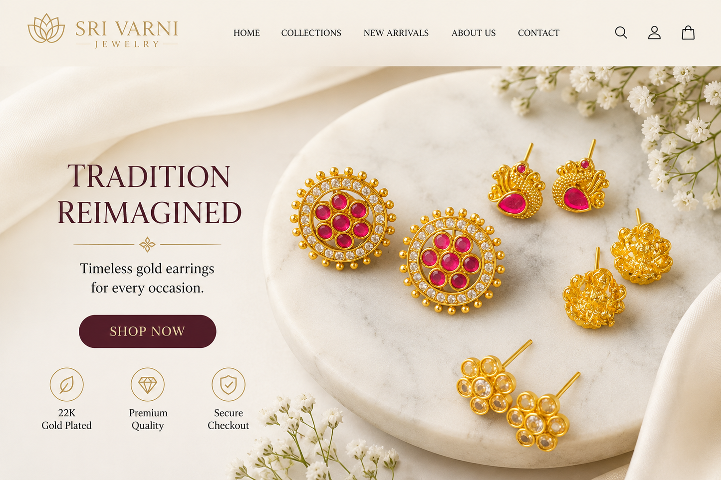 Changeable studs for beautiful women