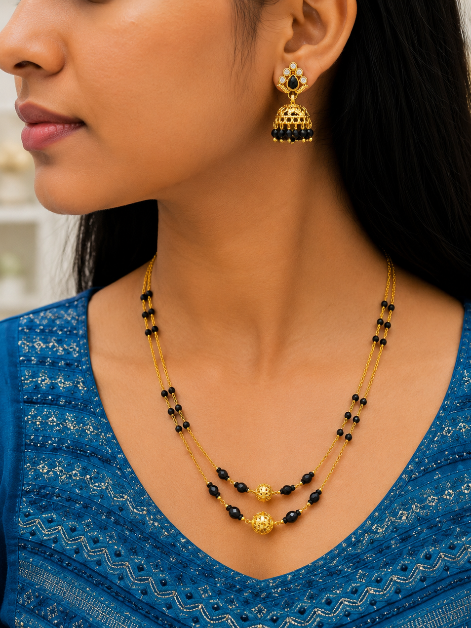 “Subtle sparkle, stunning look.”