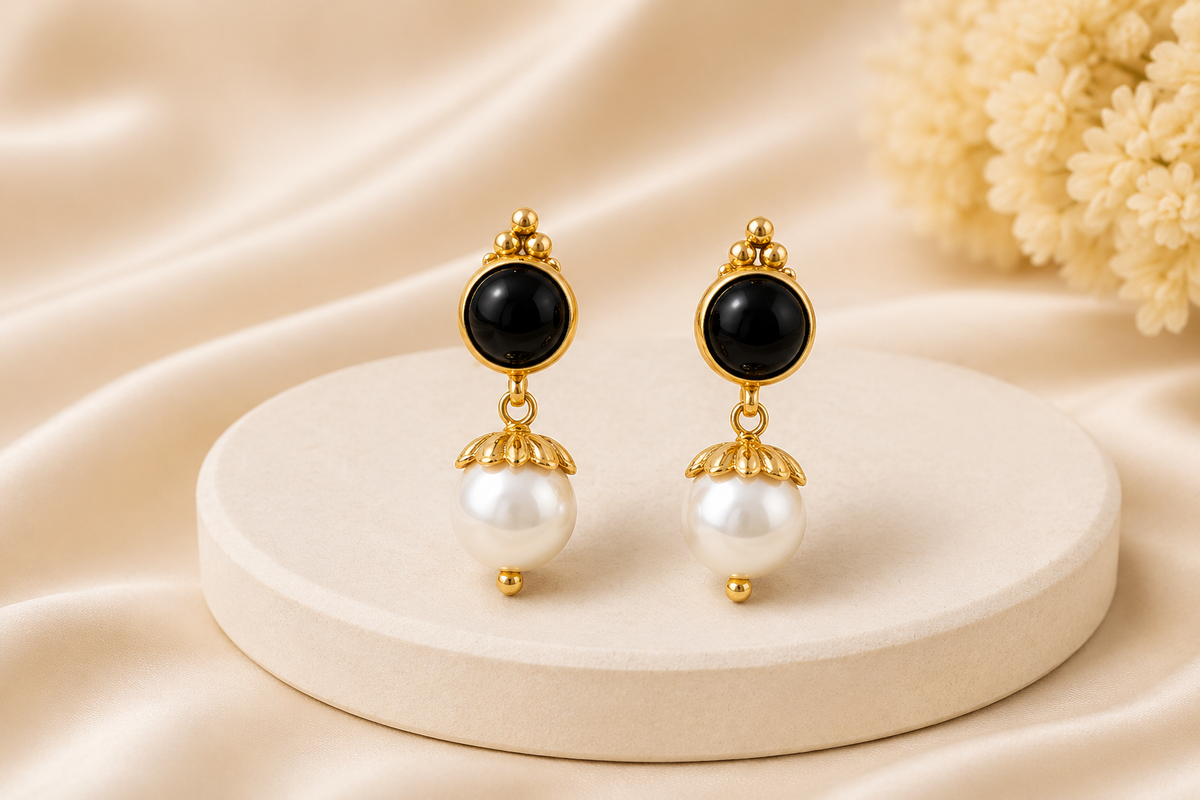 Pearls earrings