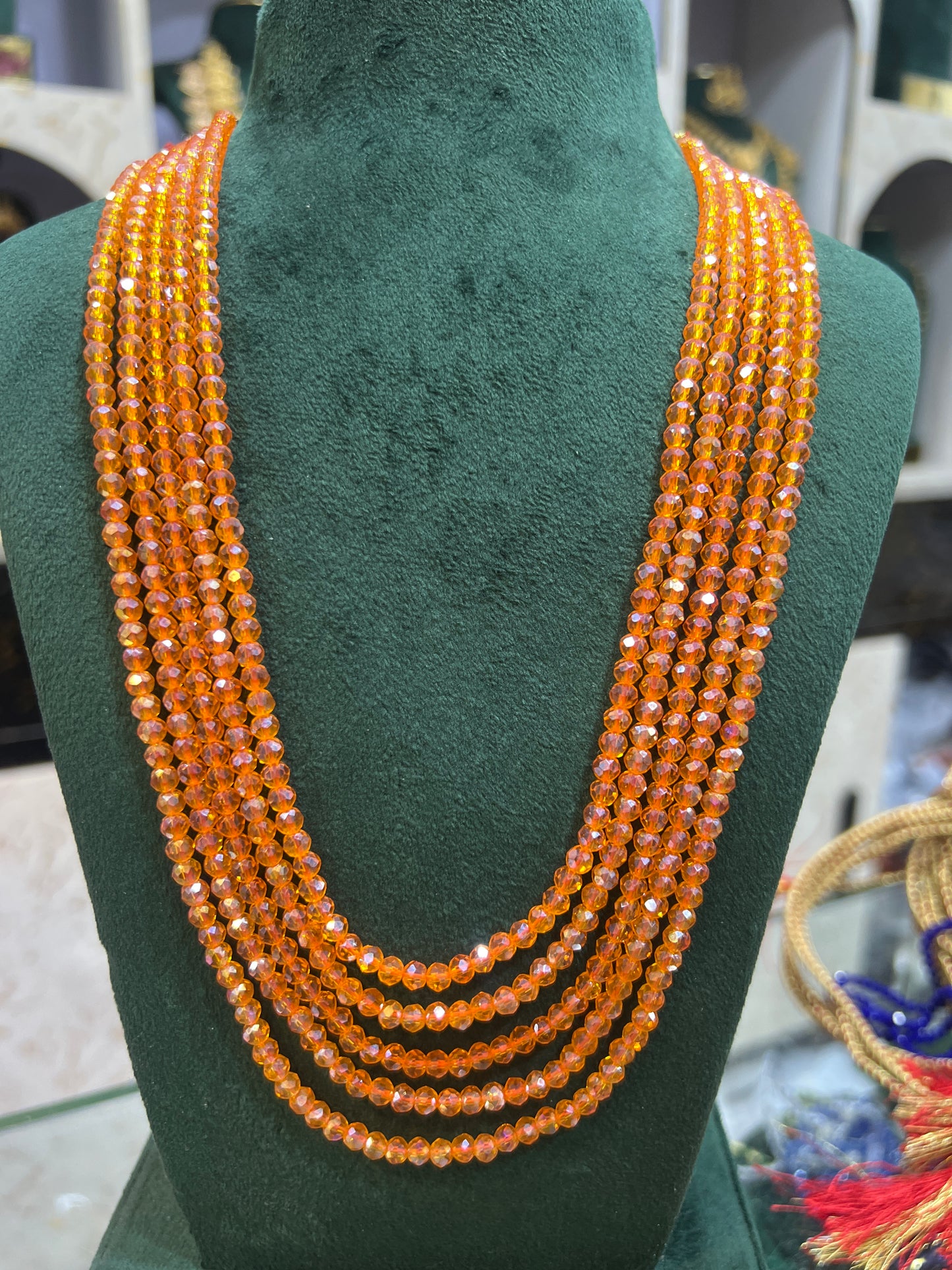 Orange crystal