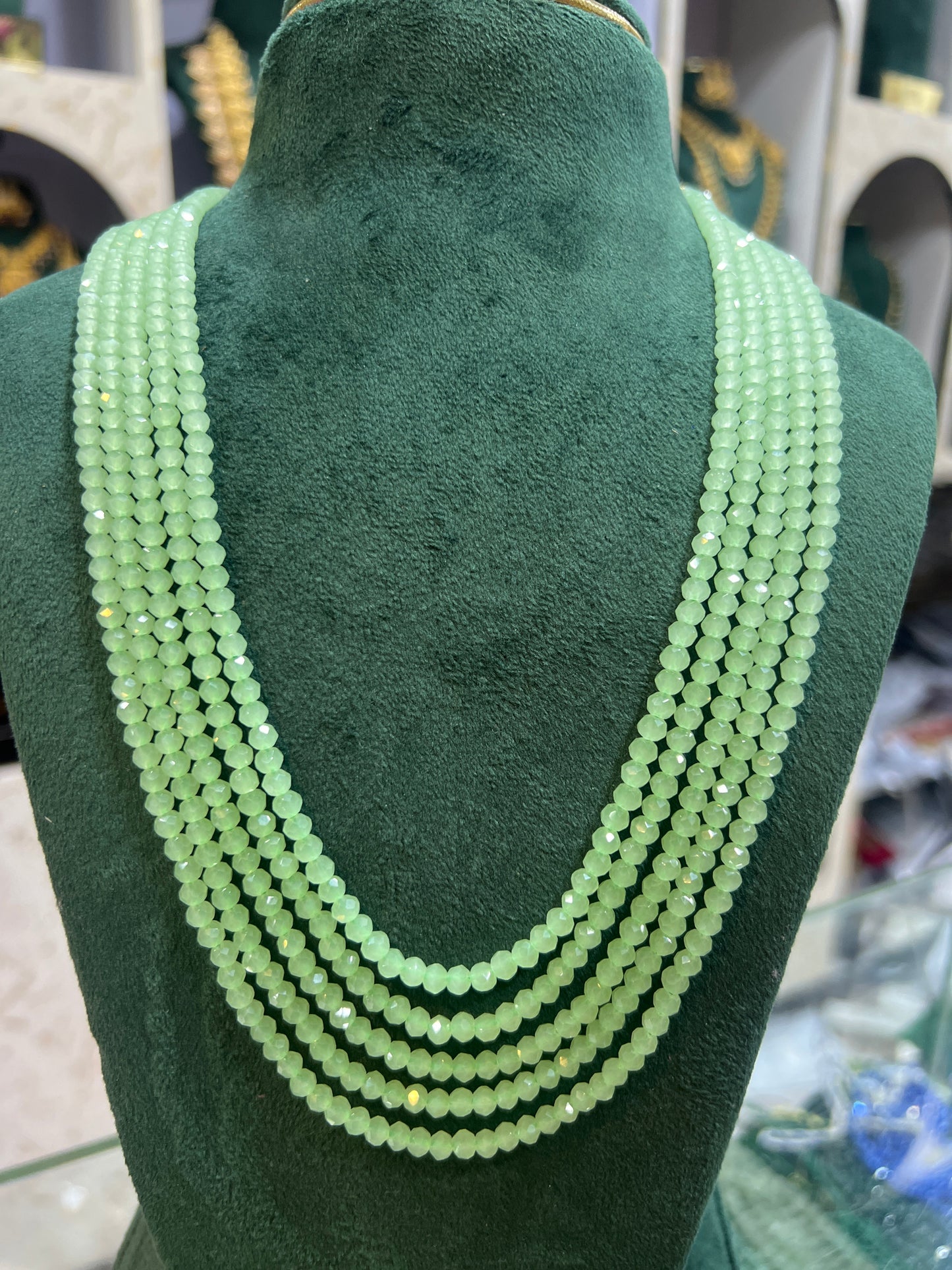 Lite parrot green crystal