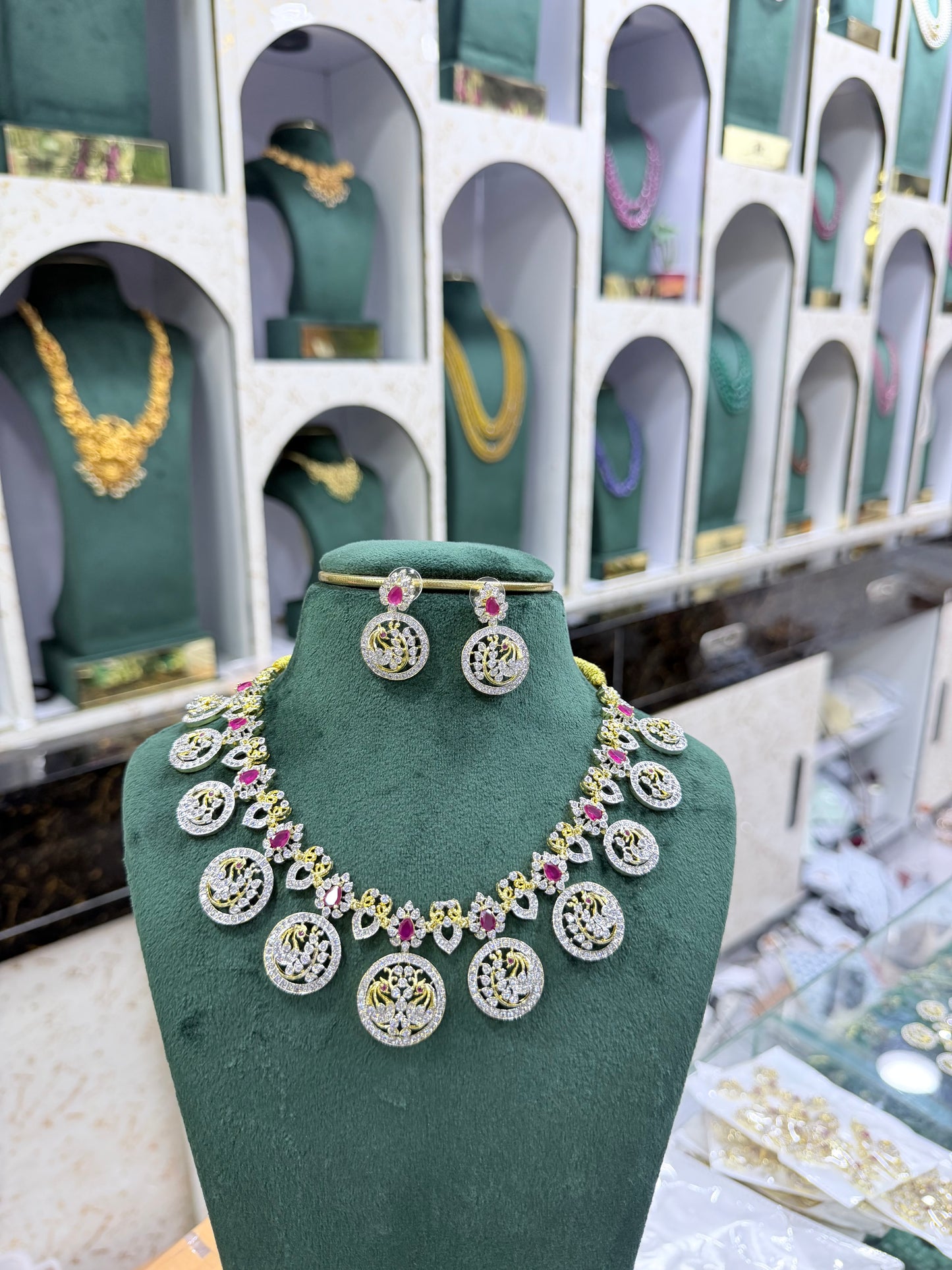 Babu Pearls Exclusive Design bottu mala