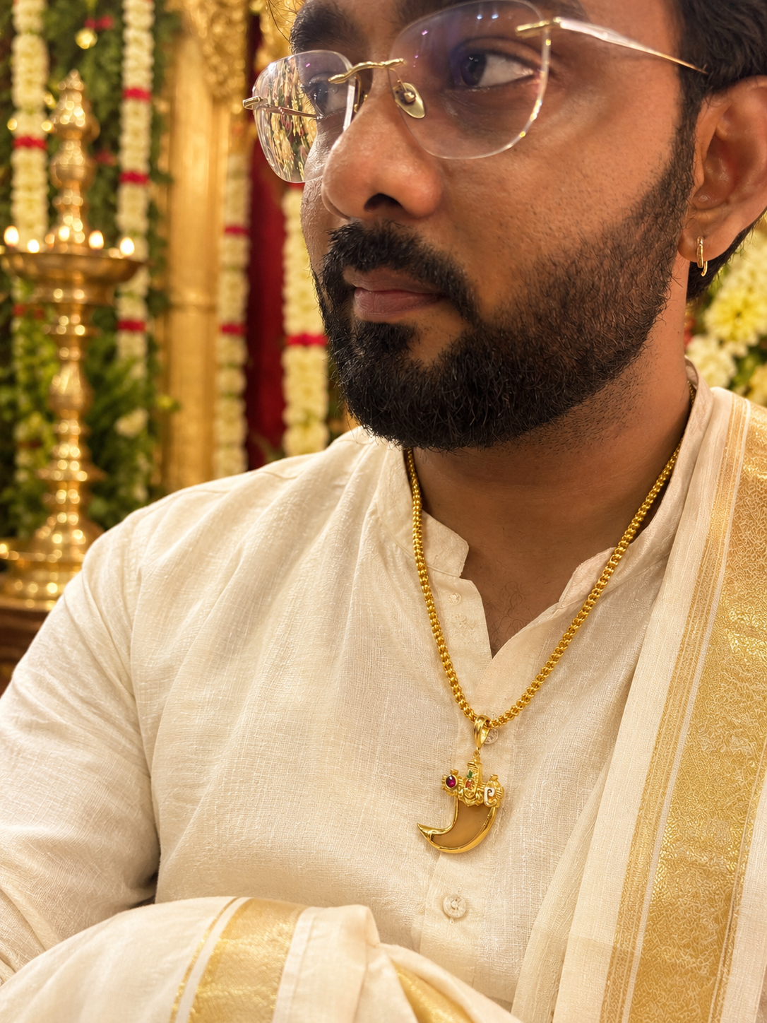 🥰Greaceful Balaji & Tigernail pendent 🤩