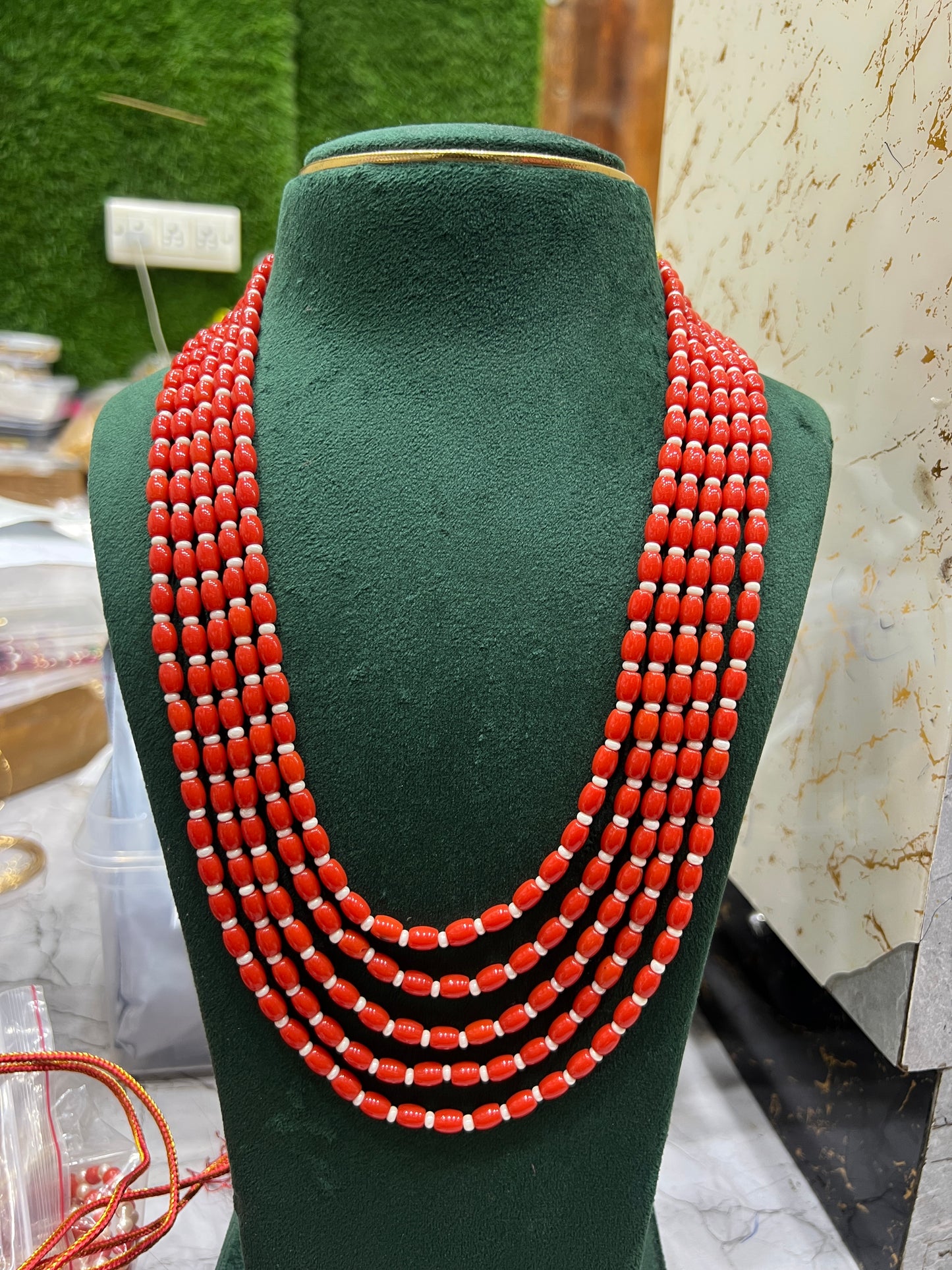 Real Taiwan coral customizing piece 5 lines