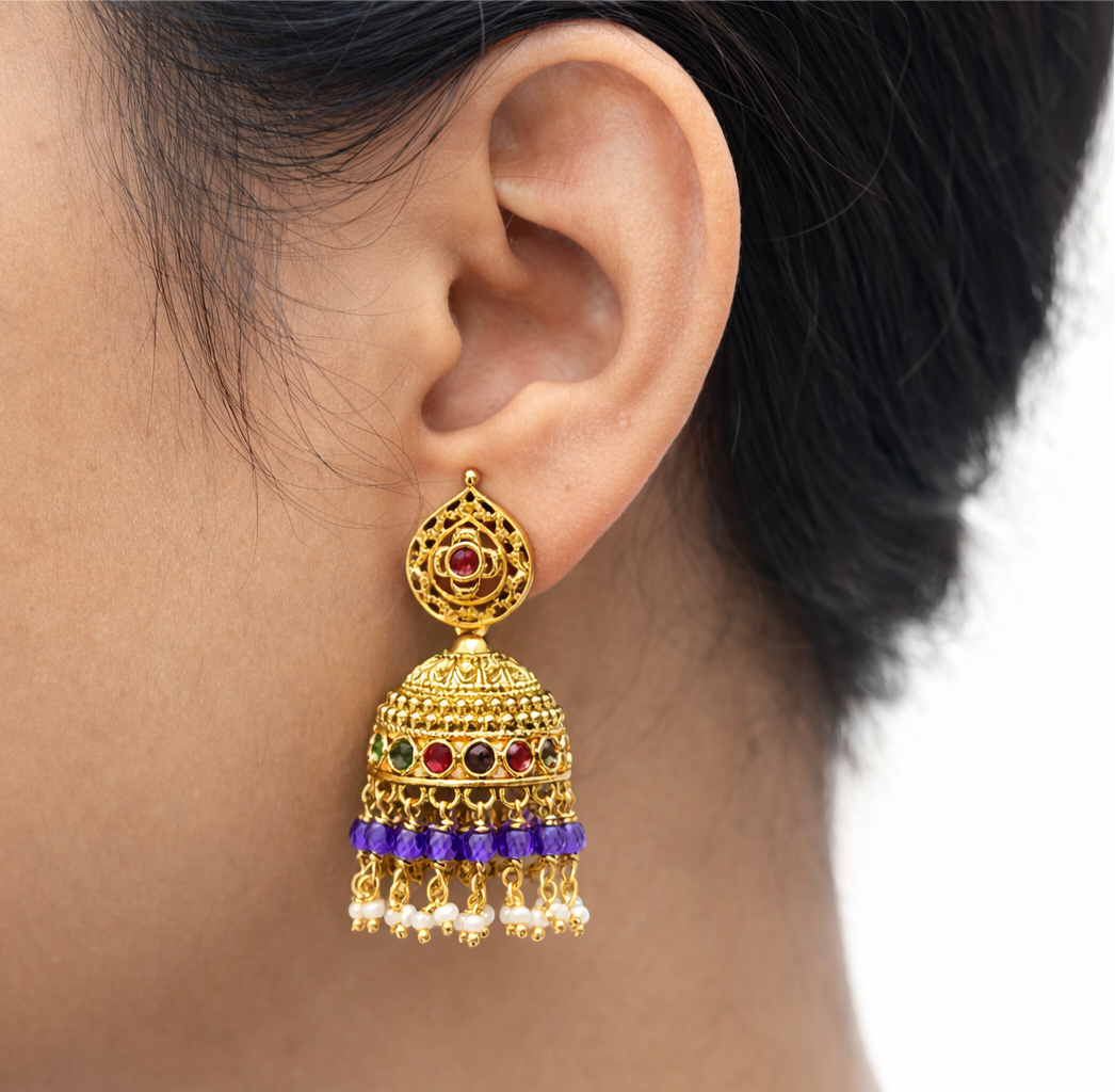 Real cz earrings