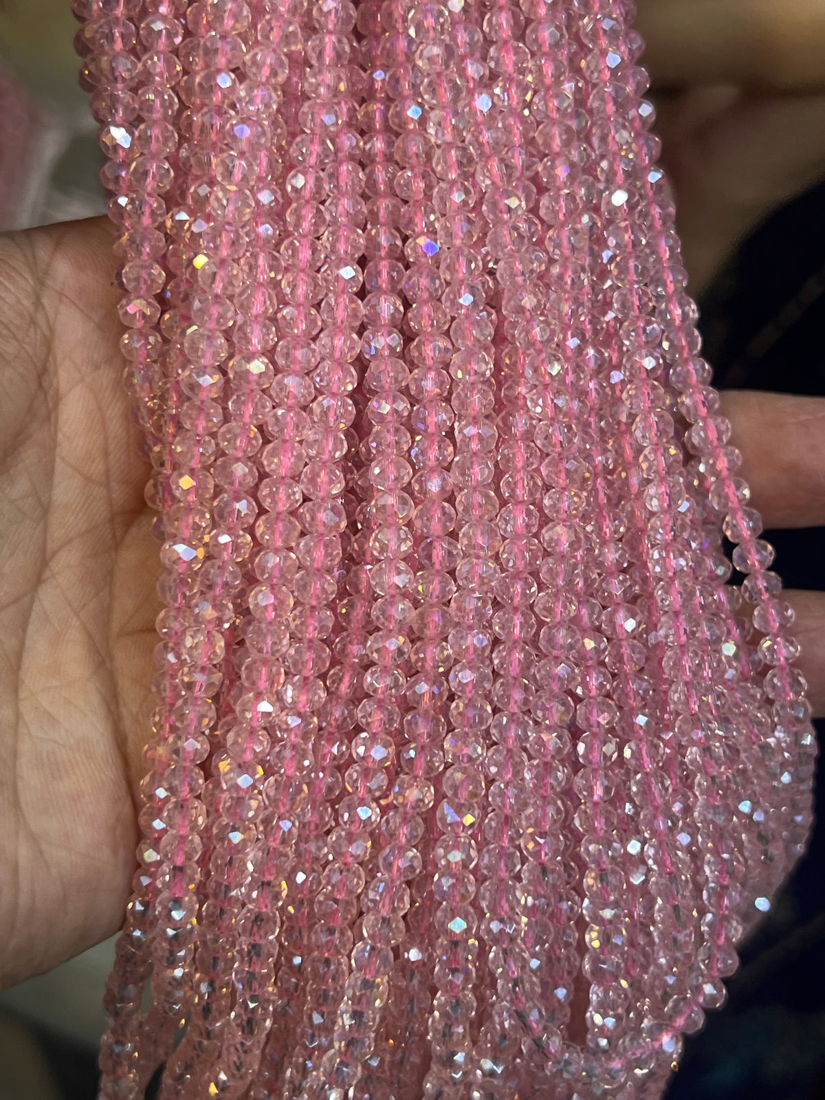 Crystal baby Pink color