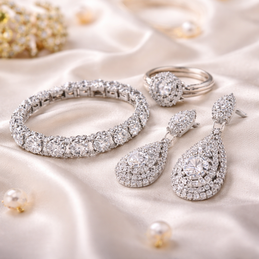 92.5 Silver Jewellery Set