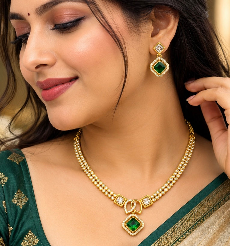 Elegant Designer Necklace Set 🤍🎶🥰
