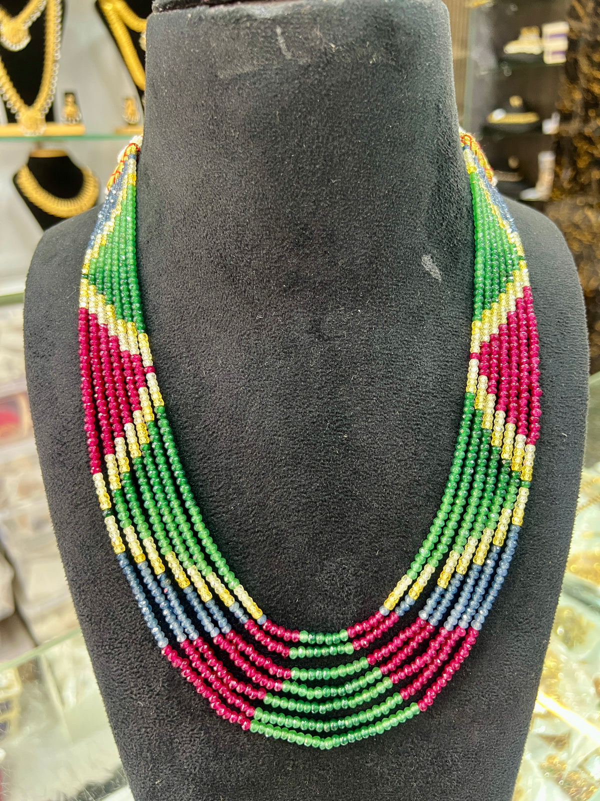 Multicolor Beads Long Necklace ✨
