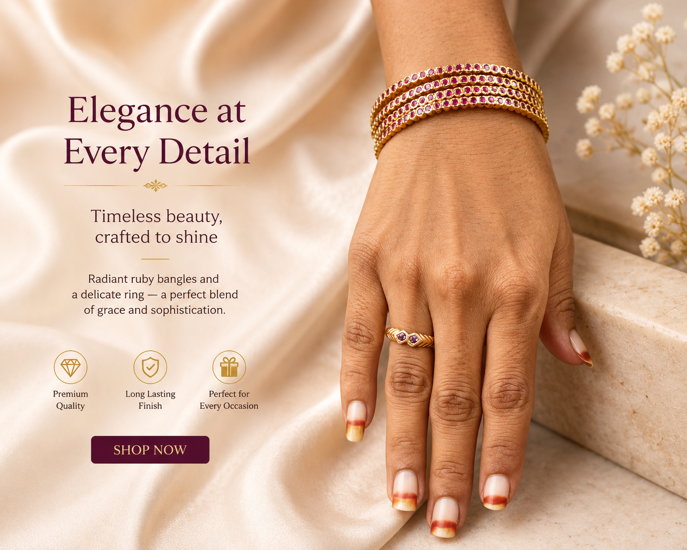 Panchloham stone bangles 5sb