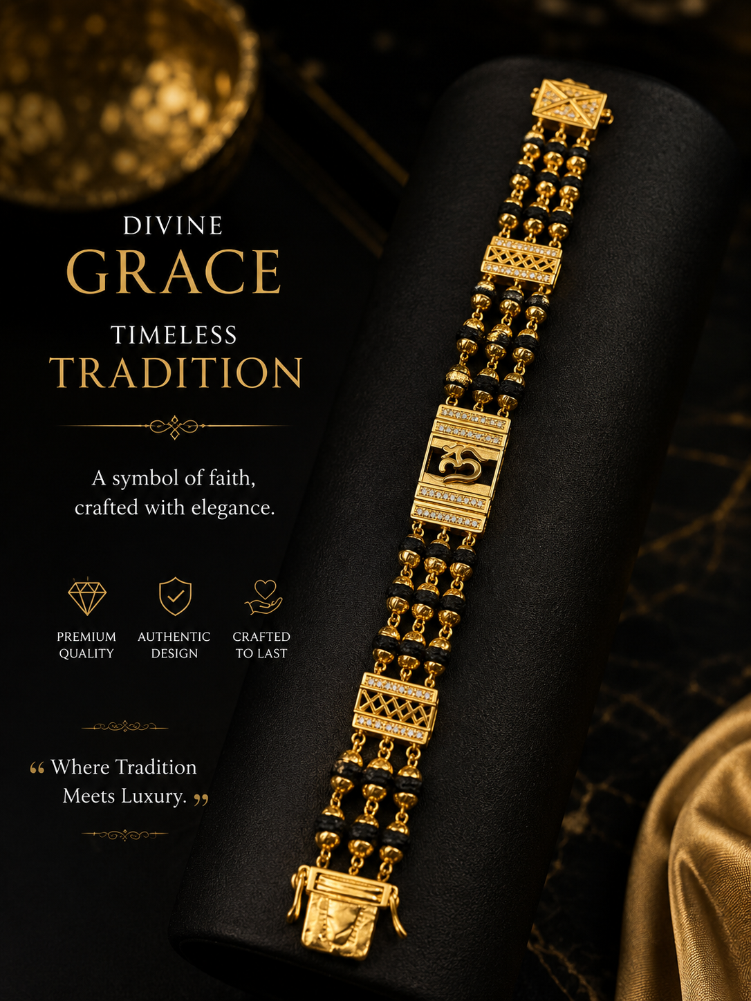 ✨ Eternal Om Grace Bracelet 🌟