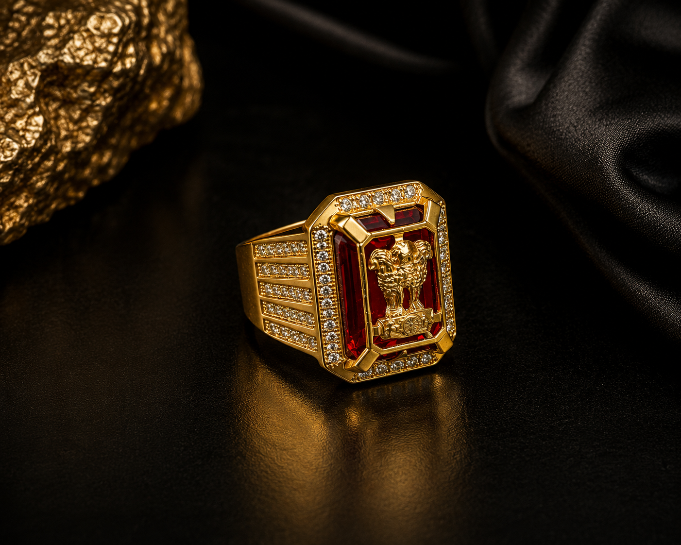 A Ring That Speaks Success.