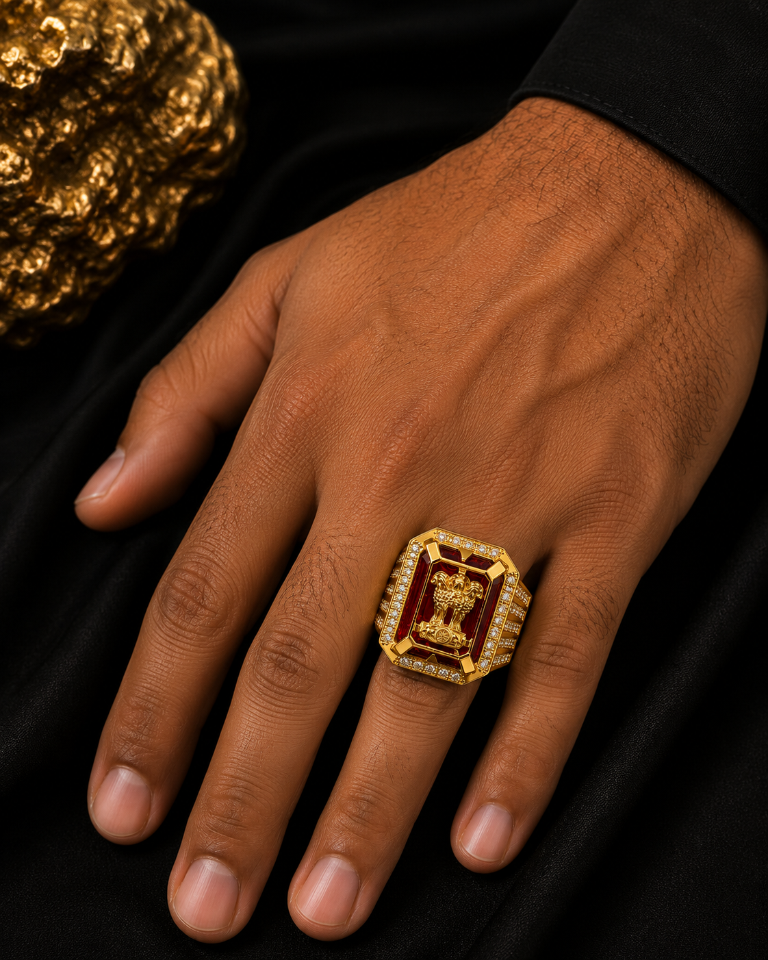 A Ring That Speaks Success.