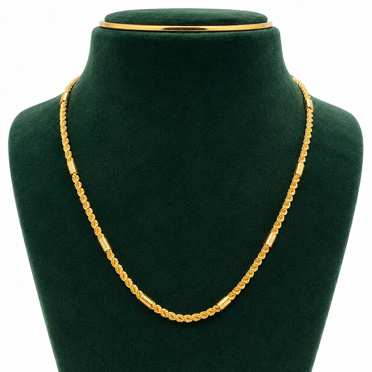 ✨ Elegant Gold Rope Chain