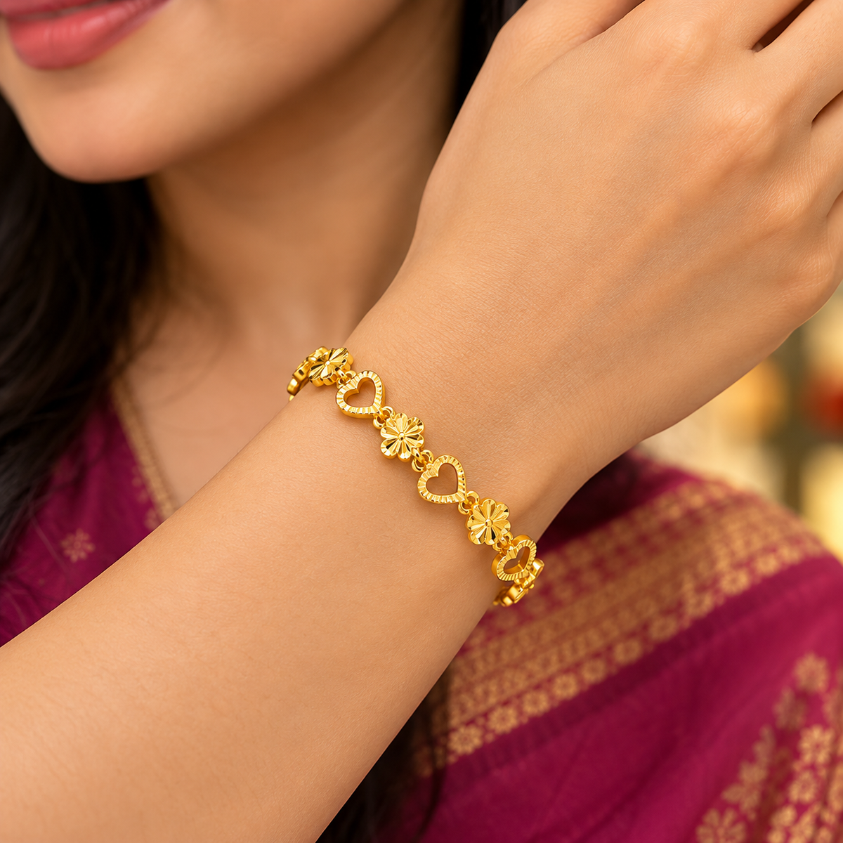 🥰Beautiful one gram hand bracelet 🤩