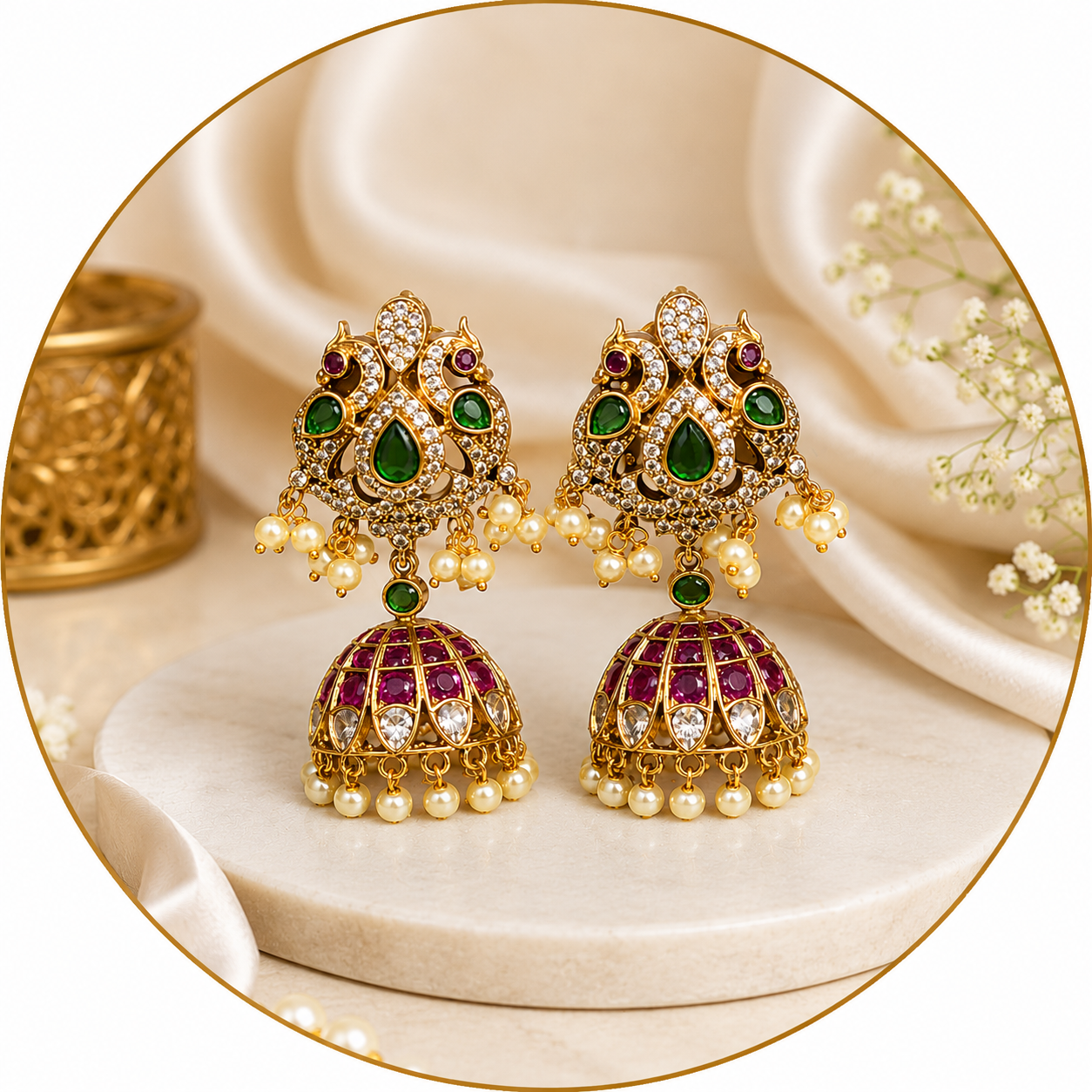 Classic Jhumkas You’ll Love ❤️
