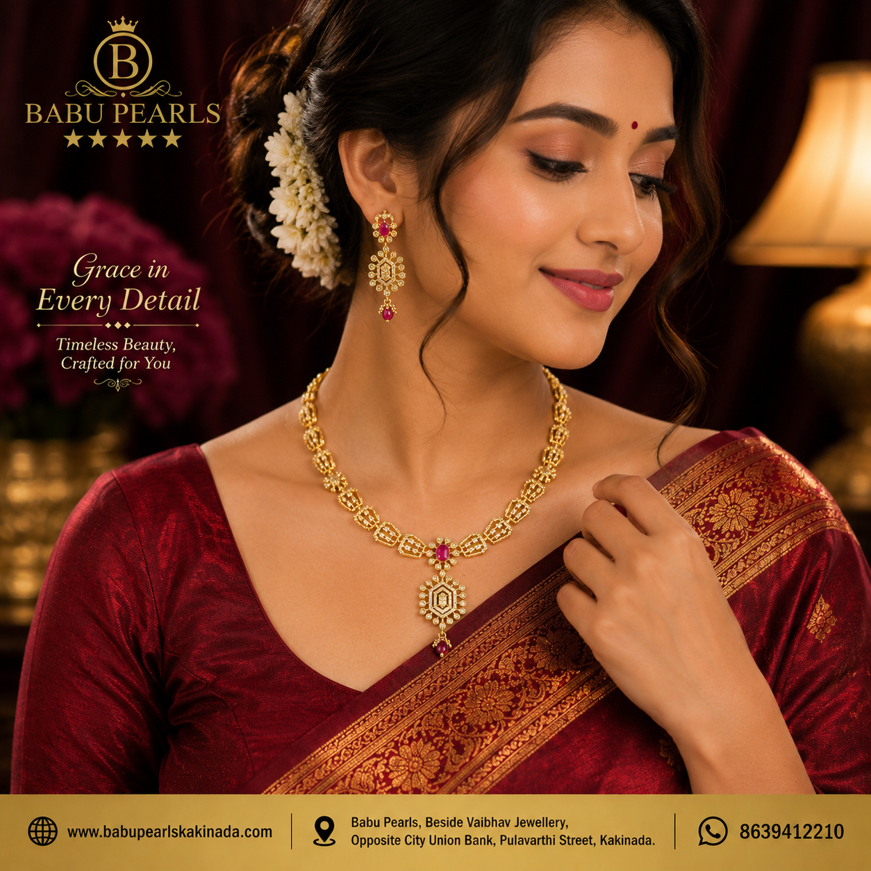 Where Elegance Meets Tradition ✨💫 neck set 💫