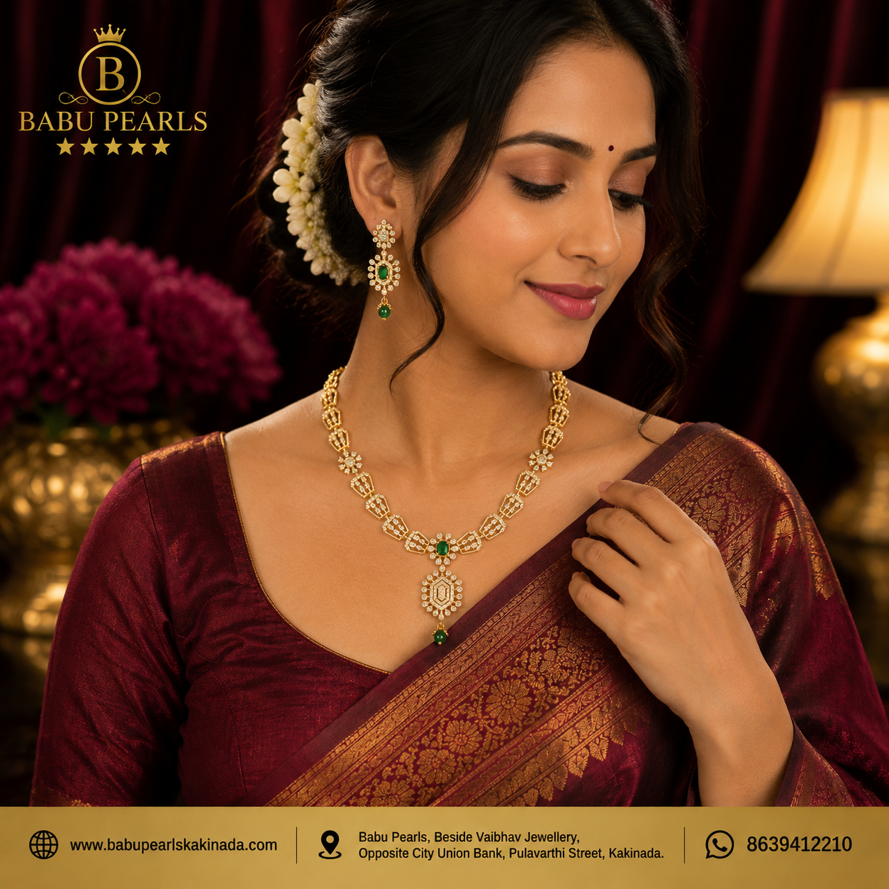 Where Elegance Meets Tradition ✨💫 neck set 💫
