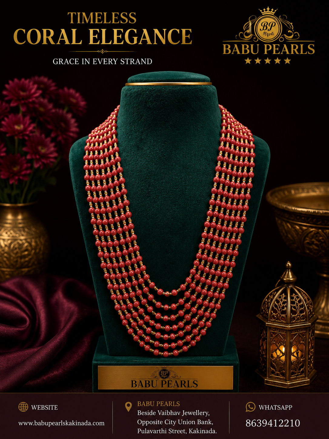 * Royal Red Coral Masterpiece 💗💫