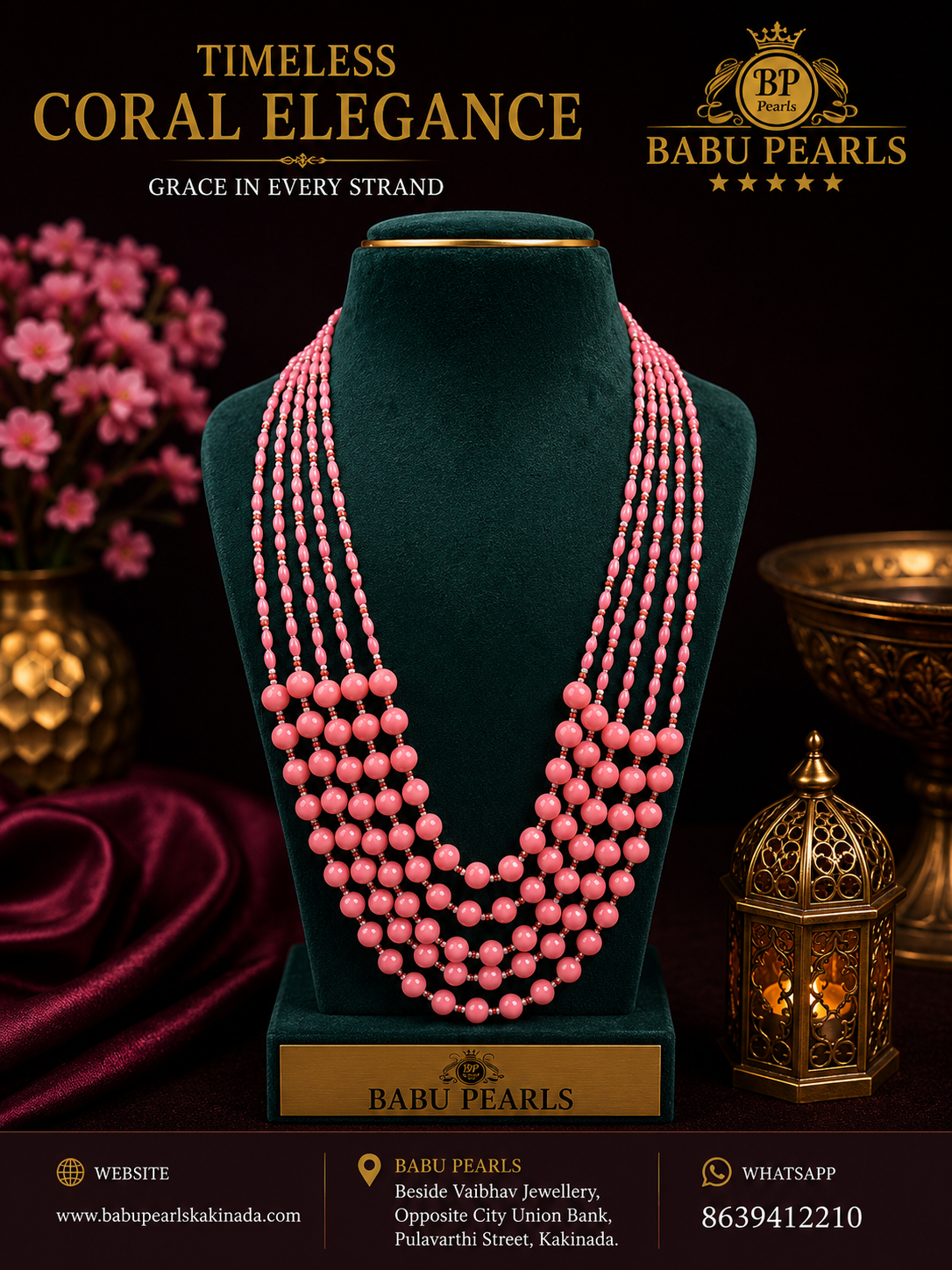 Pink Coral Elegance 💫