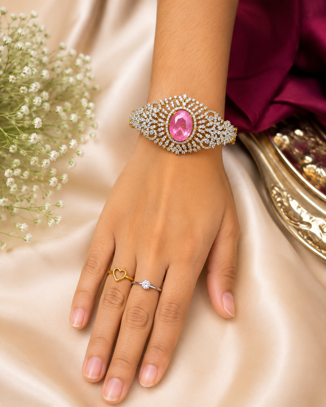“Because Every Queen Deserves to Shine.” 👑  bracelet. 💫